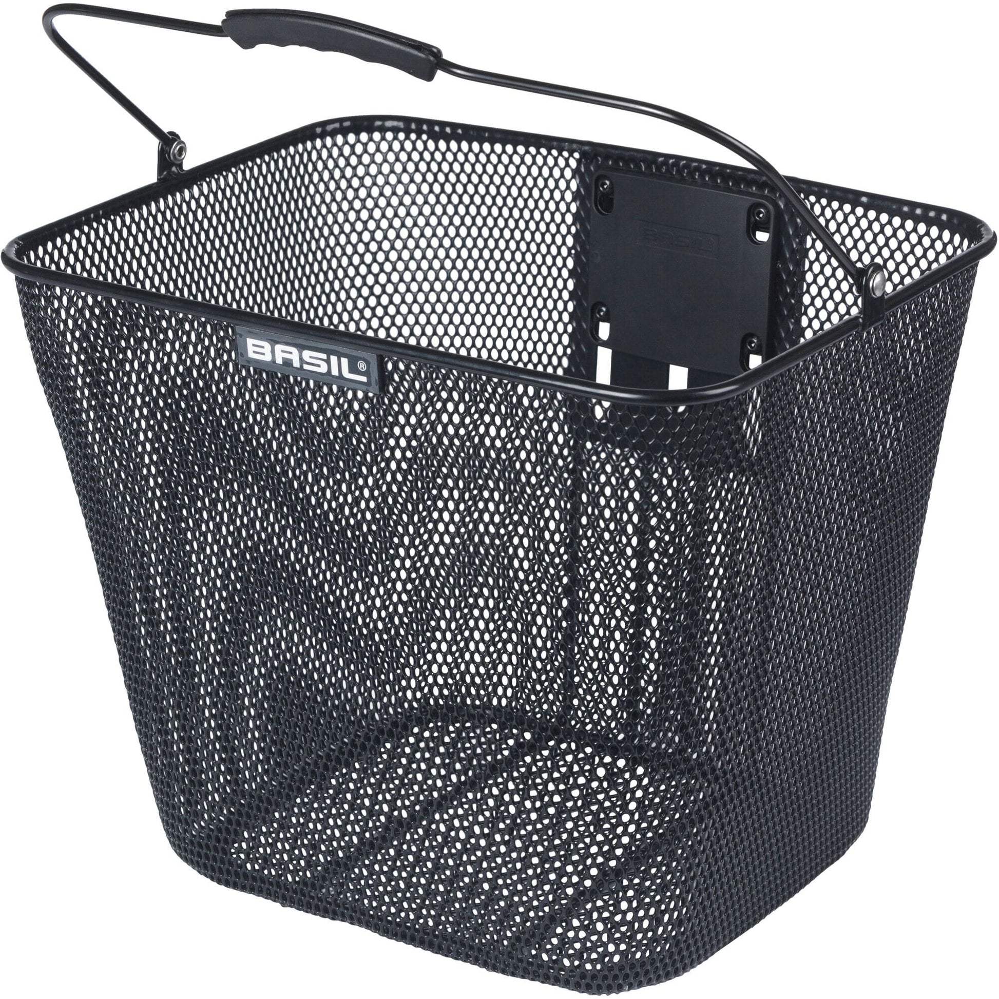 Basil Bilbao front basket KF black