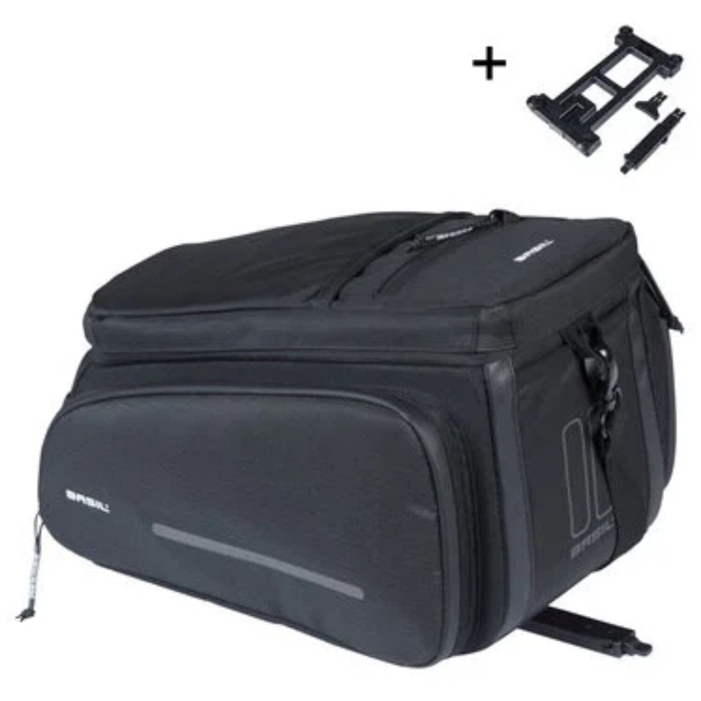 Basil Move Trunkbag MIK 10-26L black