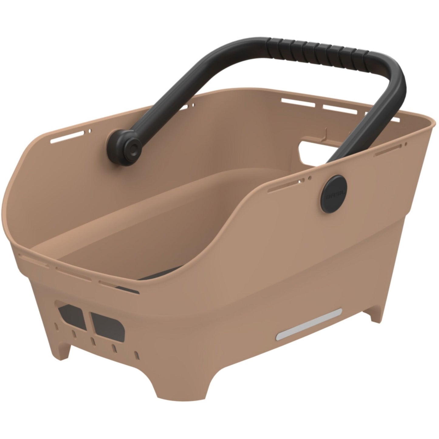 Basil Cento Neo Rear Bicycle Basket sand
