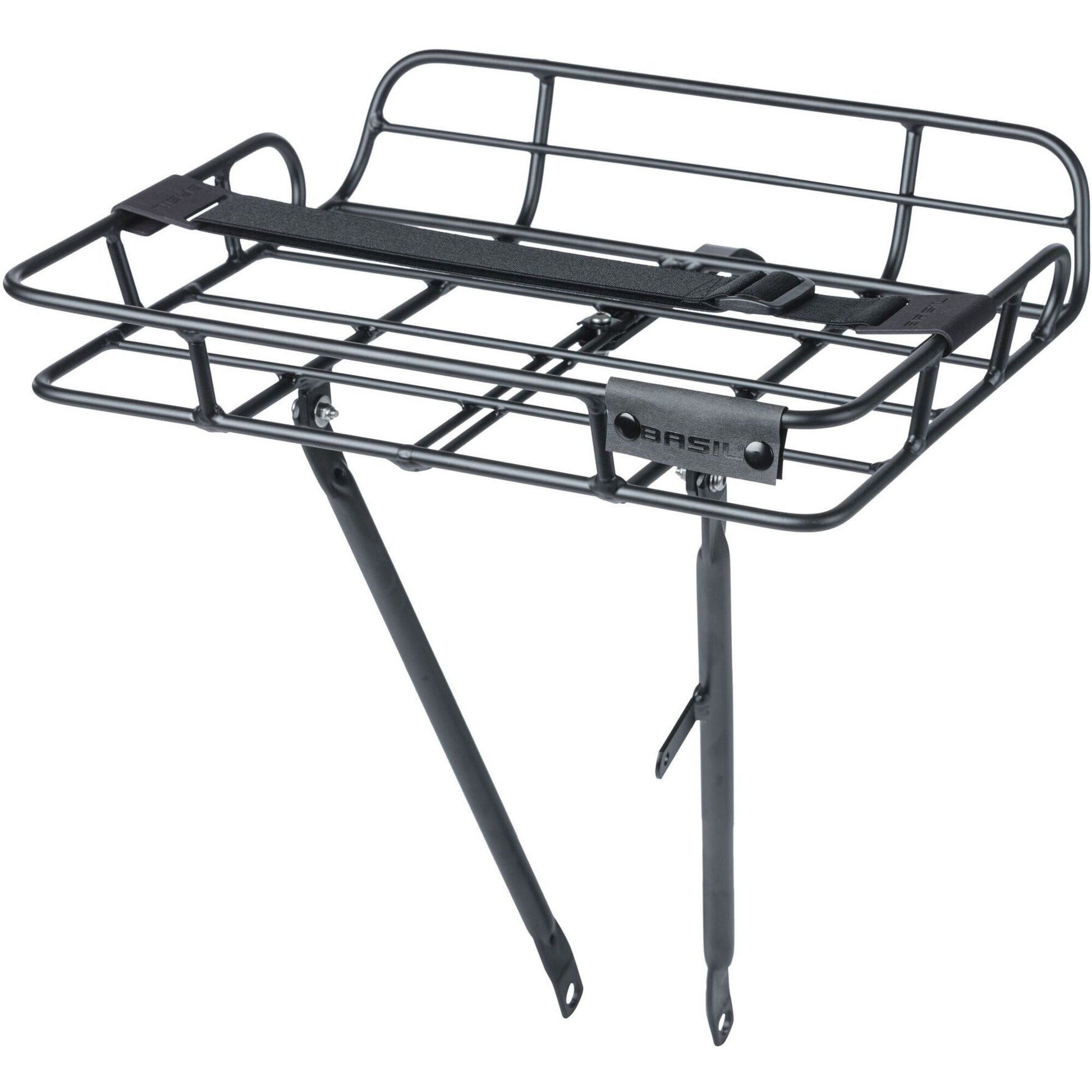 Basil Portland Front Carrier matt black