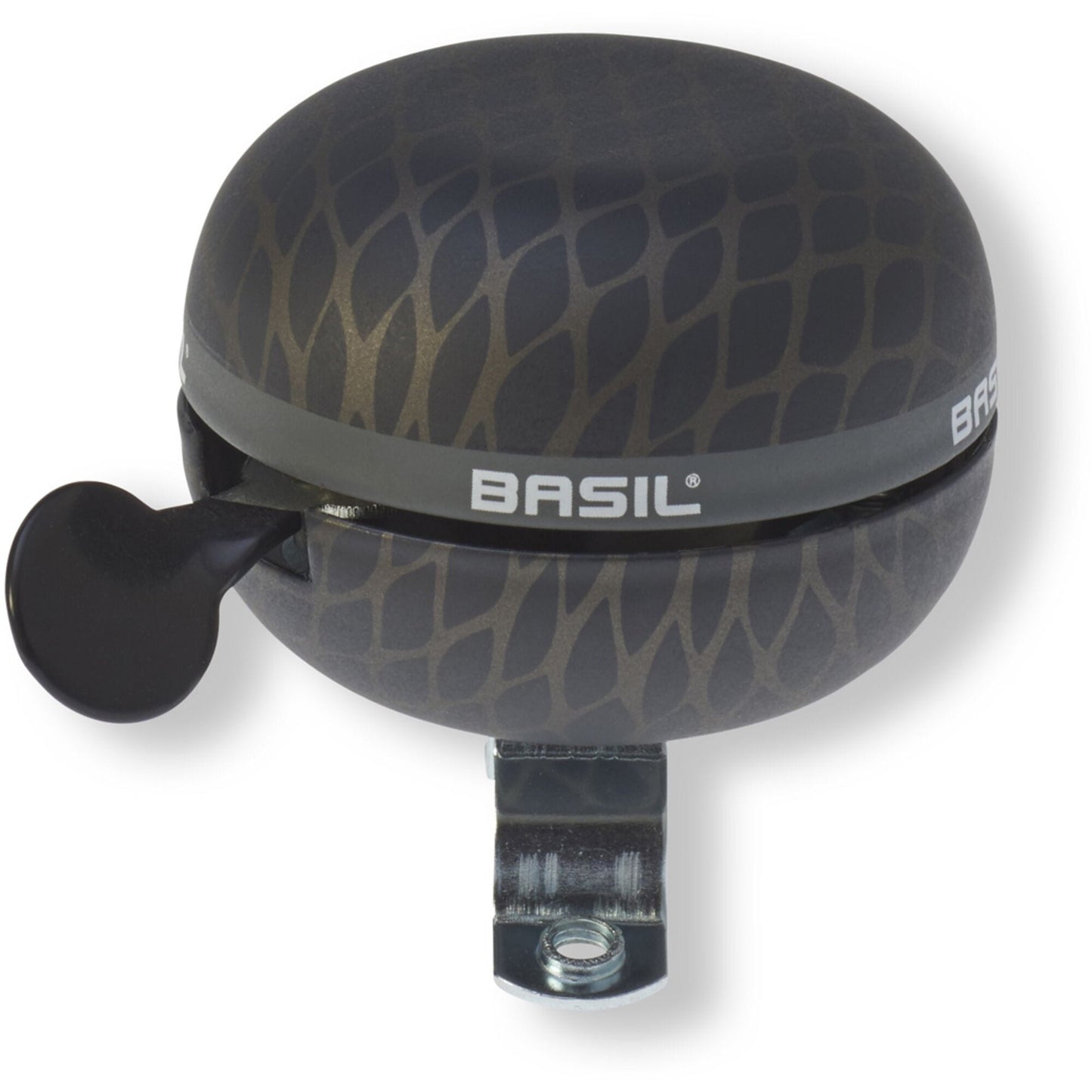 Basil Noir Bicycle Bell 60mm black metallic
