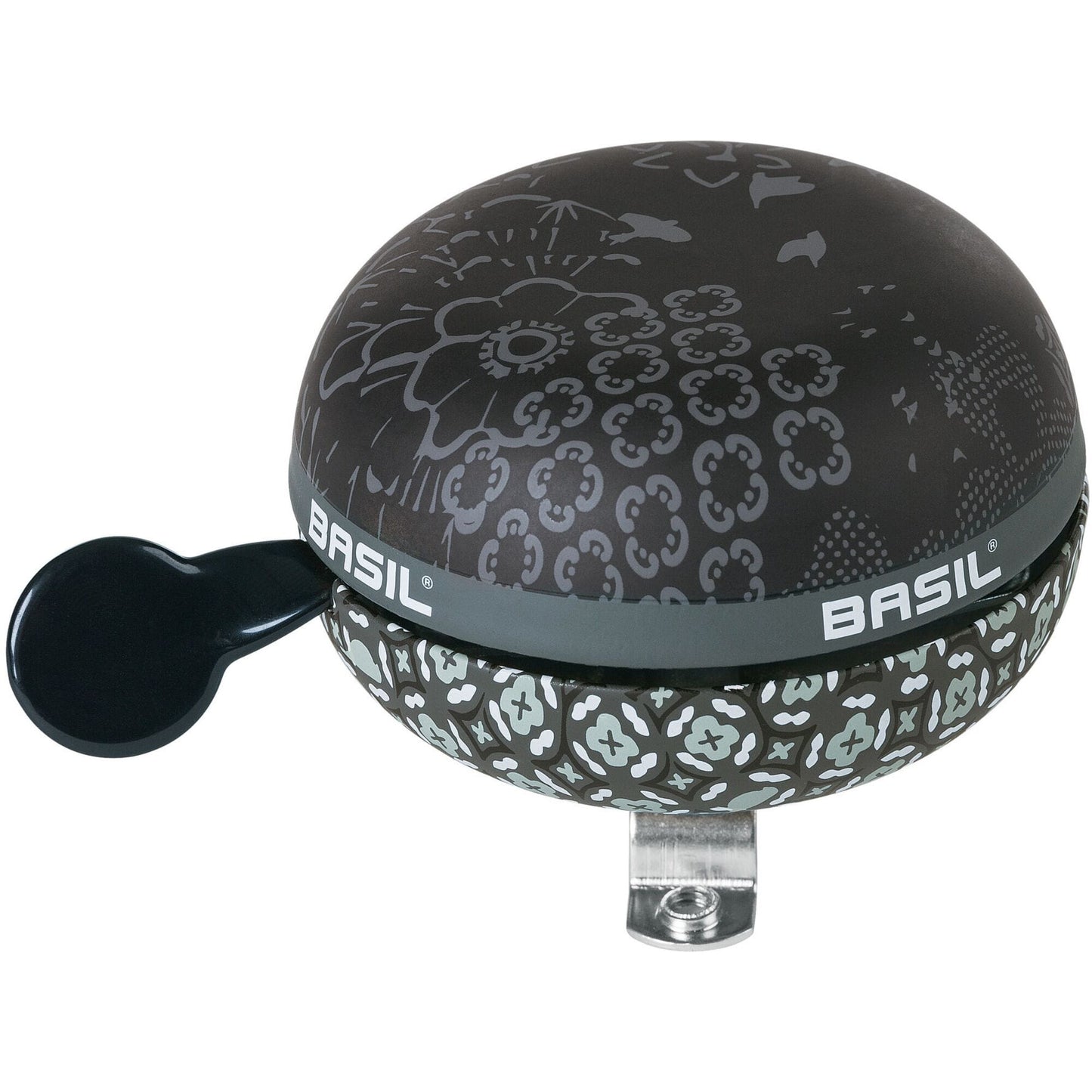 Basil Boheme Bicycle Bell 80mm charcoal