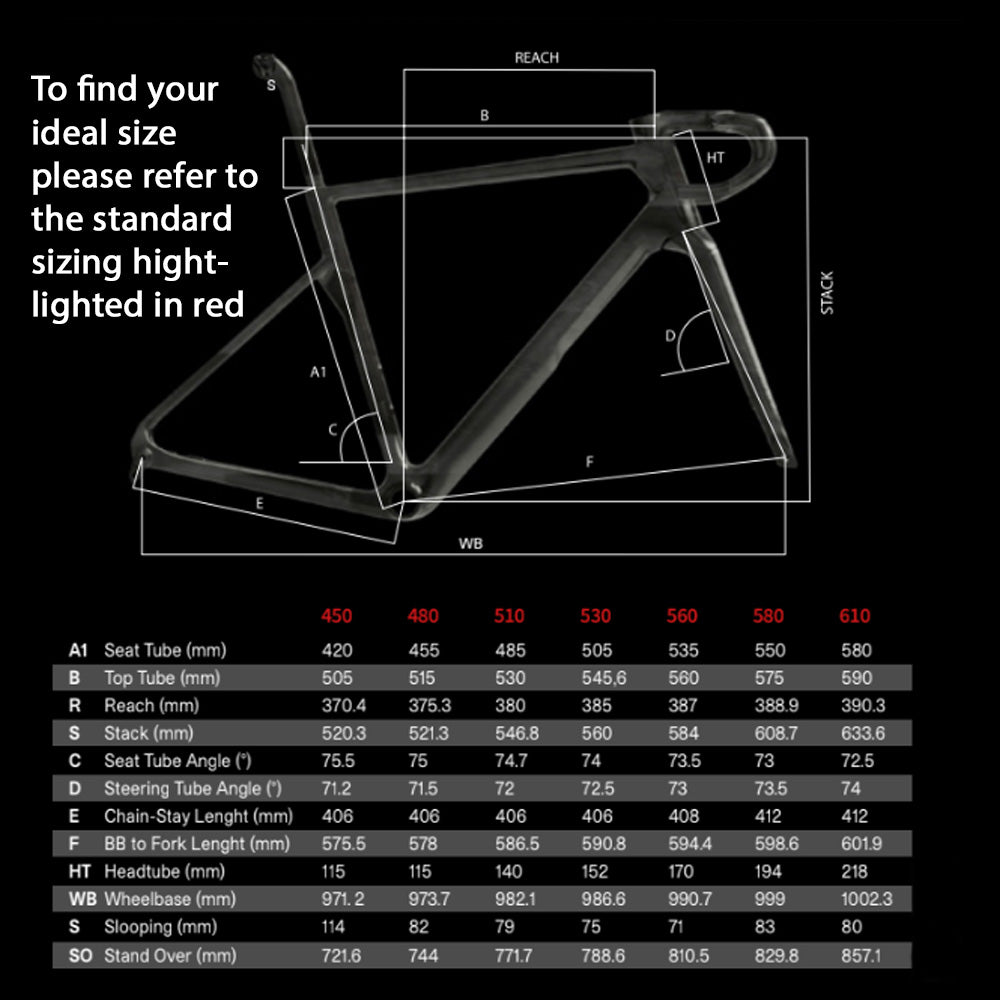 Basso Bikes SV Rosso Vivo Frameset