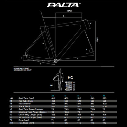 Basso Bikes Palta Frameset Candy Red