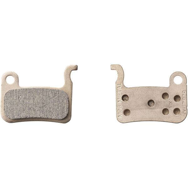 Shimano M06-MX disc pads and spring, metal sintered pad, steel back