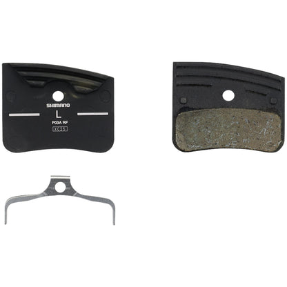 Shimano XTR P03A-RF disc pads & spring, alloy back with cooling fins, resin