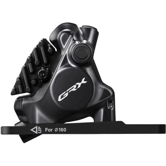 Shimano GRX BR-RX820 GRX calliper, flat mount, with adapter for 140/160 mm, front
