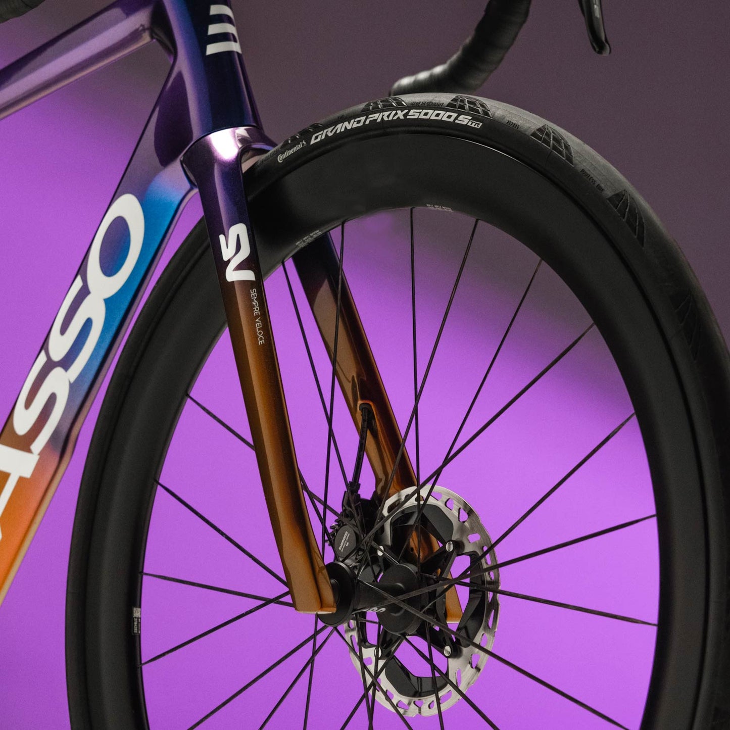 Basso Bikes SV Dura-Ace Di2 Viola Galaxy Bike