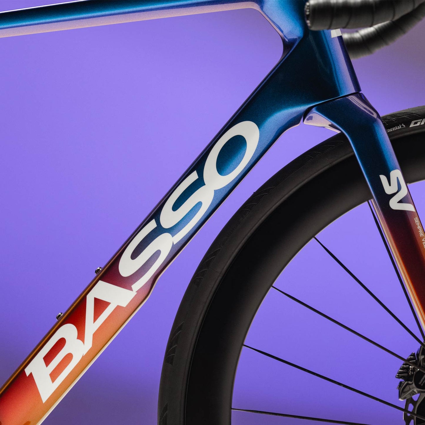 Basso Bikes SV Dura-Ace Di2 Viola Galaxy Bike