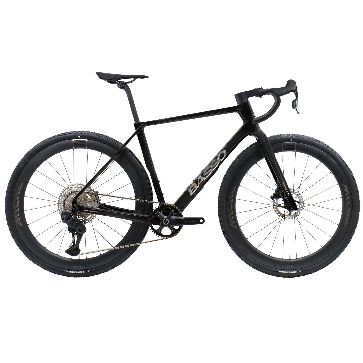 Basso Bikes Palta III GRX Di2 12x Carbon Chrome Black Bike