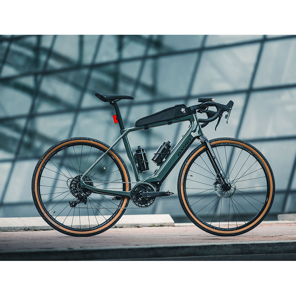 Basso Bikes Volta Gravel GRX Military Green E-Bike