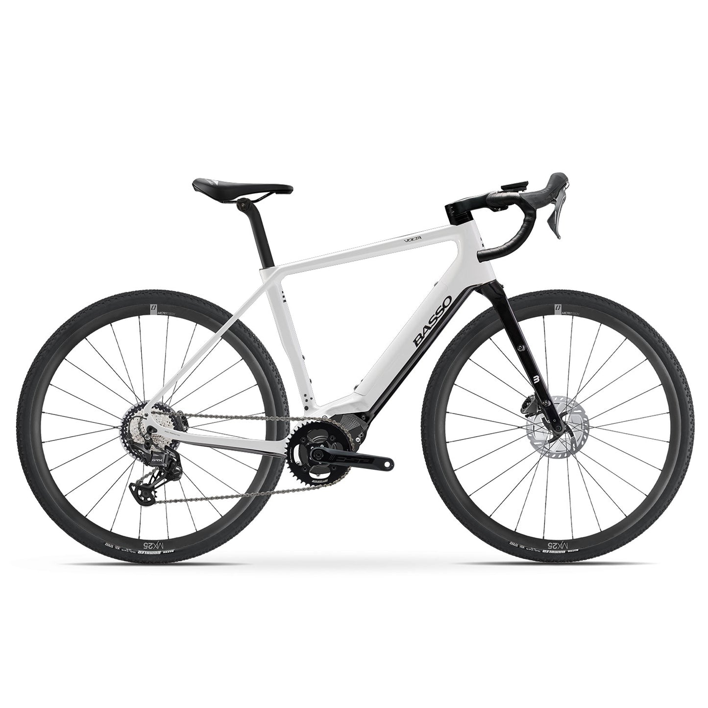 Basso Bikes Volta Gravel GRX Pure White E-Bike