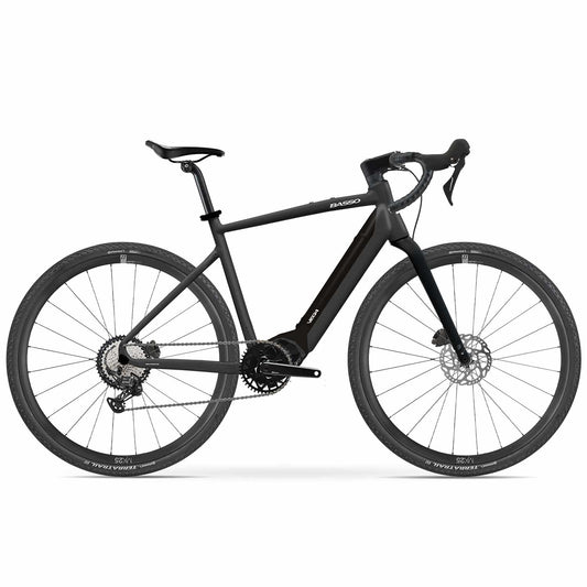 Basso Bikes Vega Alu Gravel GRX Black E-Bike