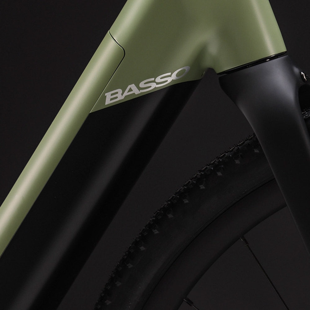 Basso Bikes Vega Alu Gravel GRX Salvia Green E-Bike