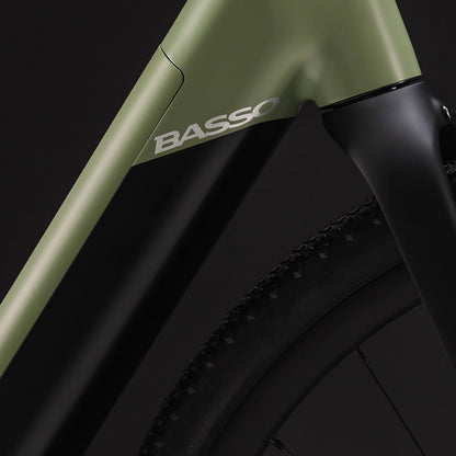 Basso Bikes Vega Alu Gravel GRX Salvia Green E-Bike