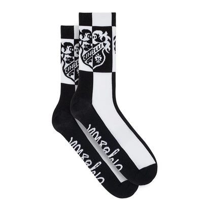 Cinelli Crest Black'n'White Socks