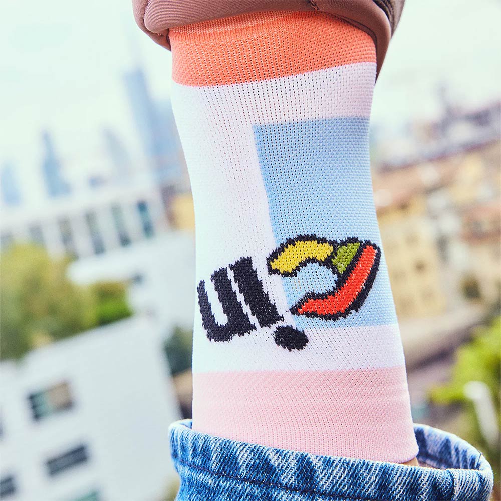Cinelli Thelma and Louise Red/Pink Socks