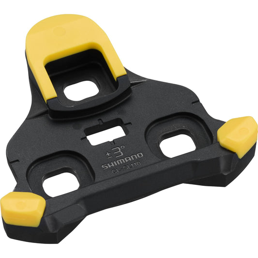 Shimano CL-SL110 SPD SLR - cleats, floating, centre pivot 6-degrees Black