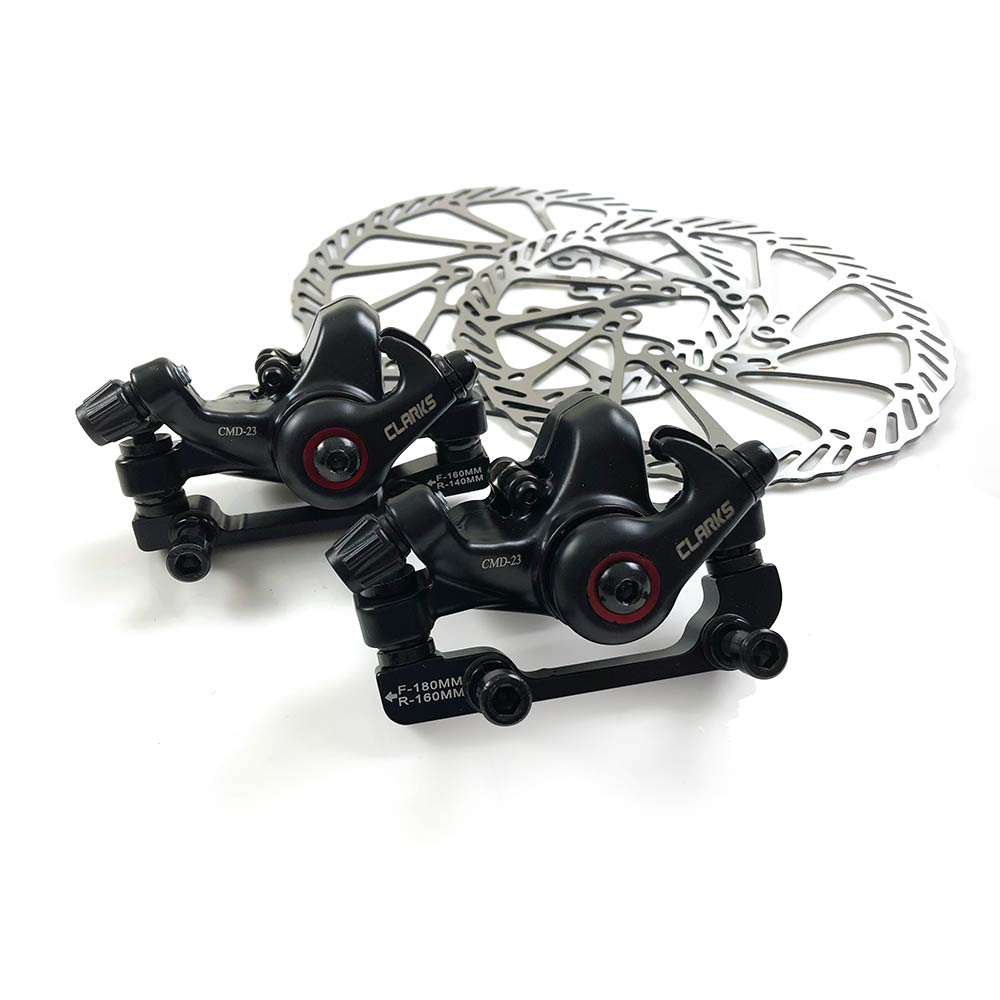 Clarks CMD-23 Mechanical Disc Brakes with 160mm Rotors