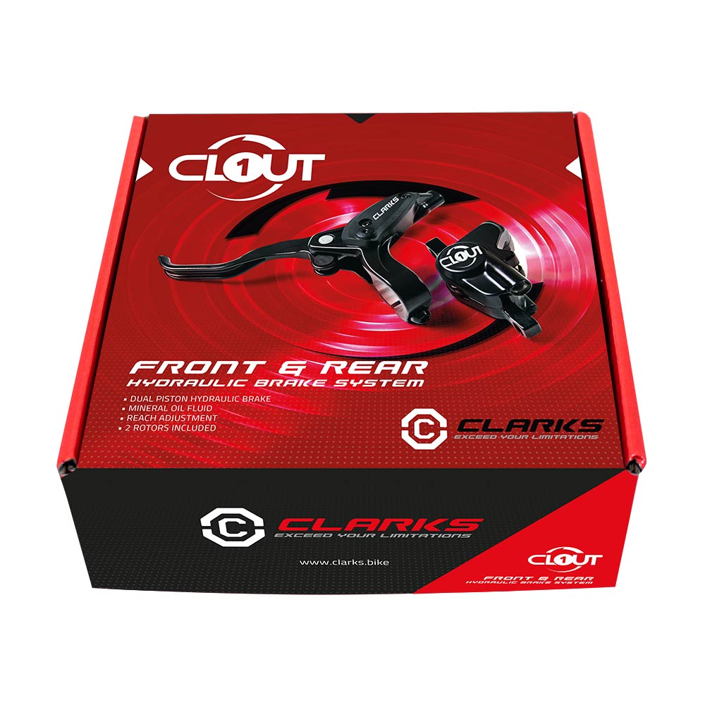 Clarks Clout Hydraulic Disc Brake Set