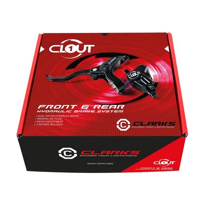 Clarks Clout Hydraulic Disc Brake Set