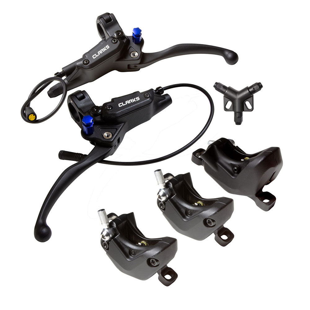 Clarks E-Cargo Hydraulic Disc Brake Set 180/180mm