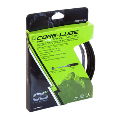 Clarks CRS Core Lube MTB Front and Rear Brake Cable Kit