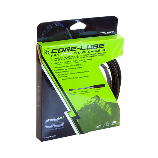 Clarks CRS Core Lube Road Front and Rear Brake Cable Kit