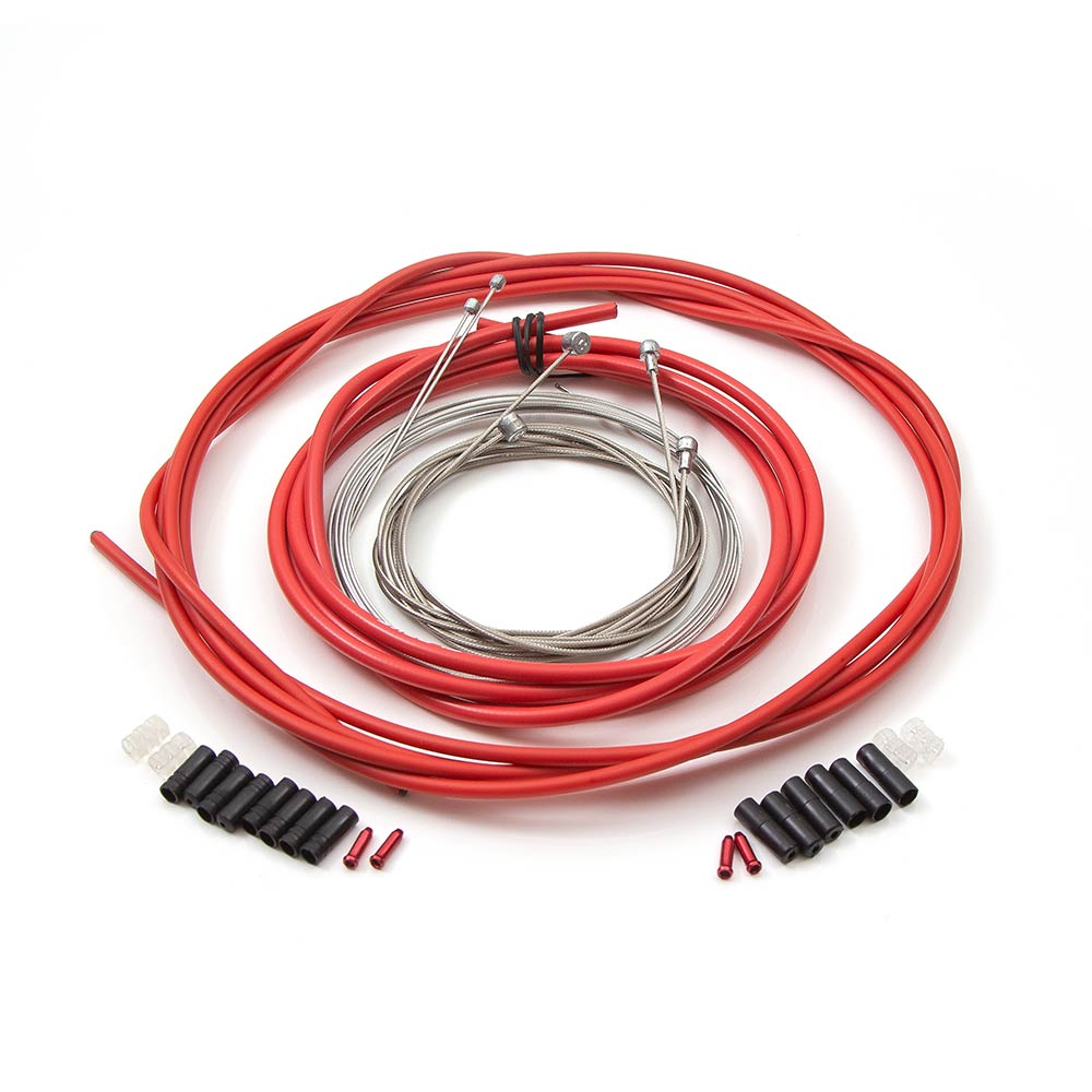 Clarks Stainless Steel Brake And Gear Cable Kit
