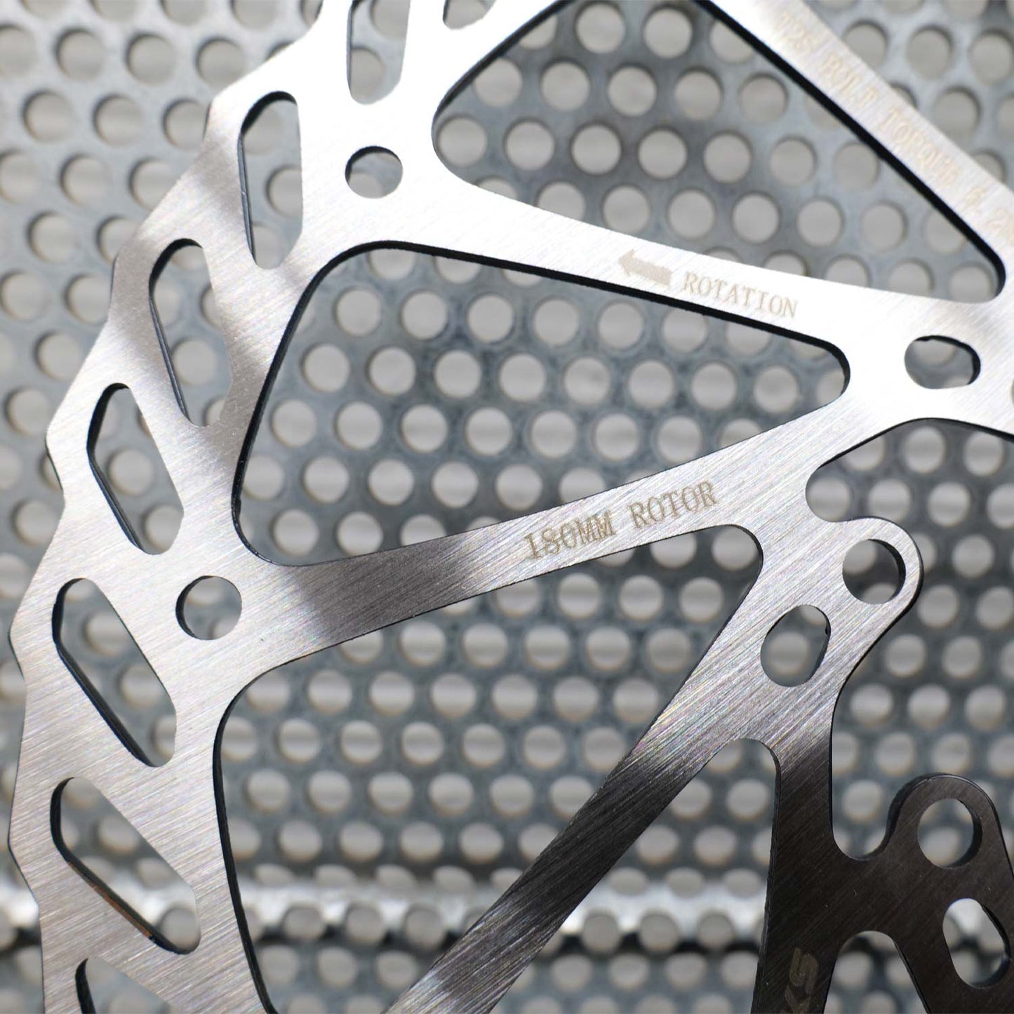 Clarks Single Piece Steel 6 Bolt Rotor 10 Packs — view 4