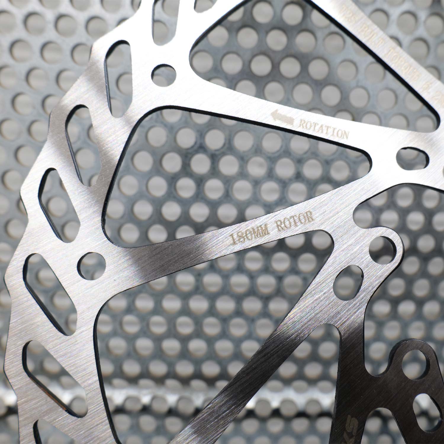 Clarks Single Piece Steel 6 Bolt Rotor 10 Packs — view 4