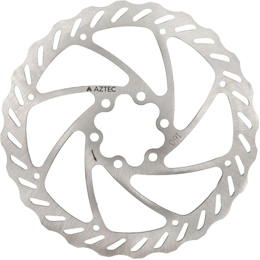 Aztec Core Stainless Steel 6 Bolt Disc Rotor - 180 mm