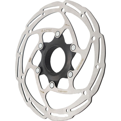 Aztec Core Stainless Steel Centre-Lock Disc Rotor - 180 mm