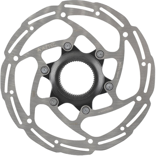 Aztec Core Stainless Steel Centre-Lock Disc Rotor - 180 mm