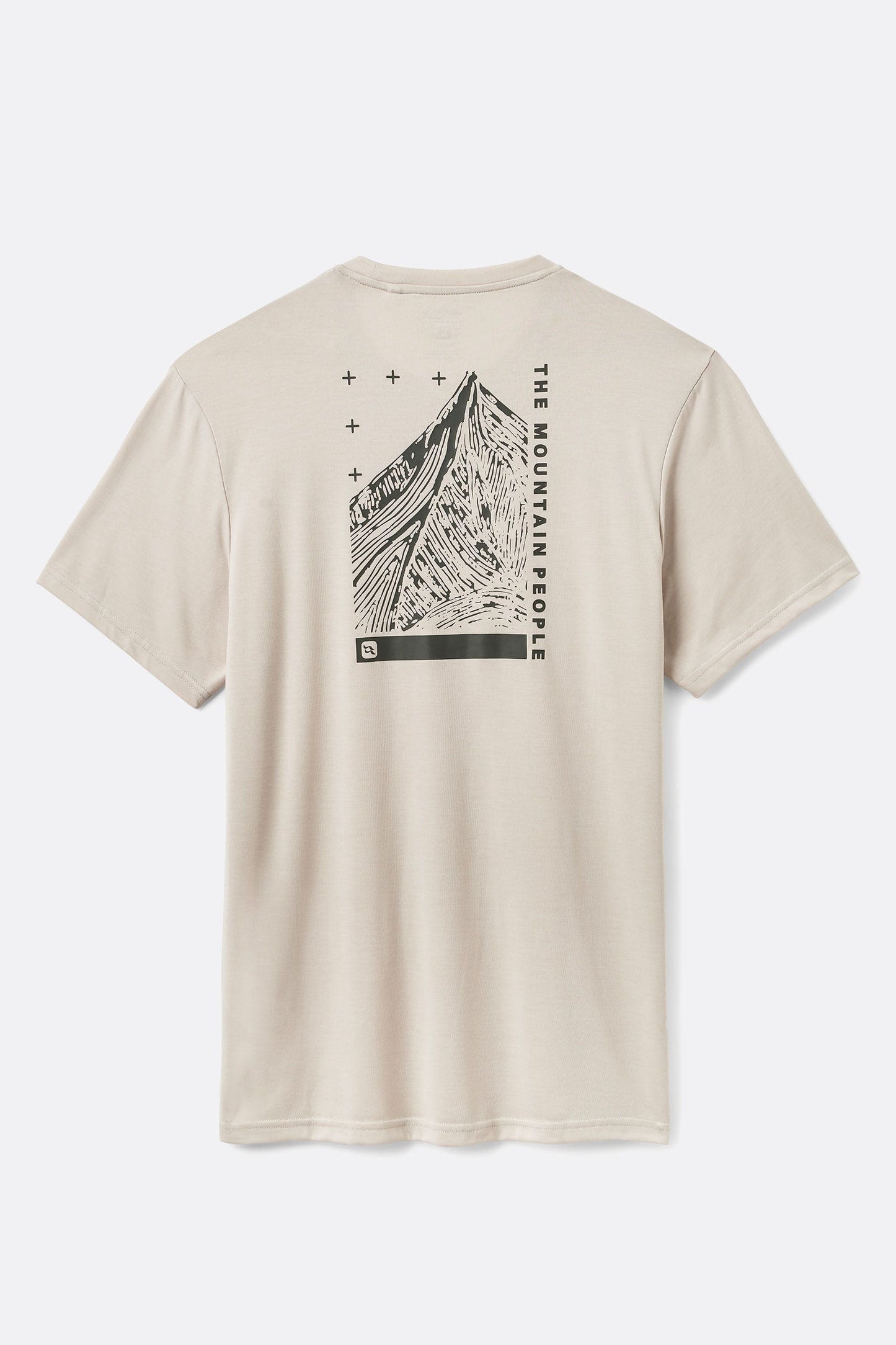 Crimp Esker Tee - Pebble
