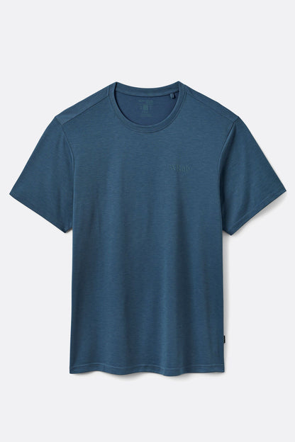 Crimp Logo Tee - Tempest Blue