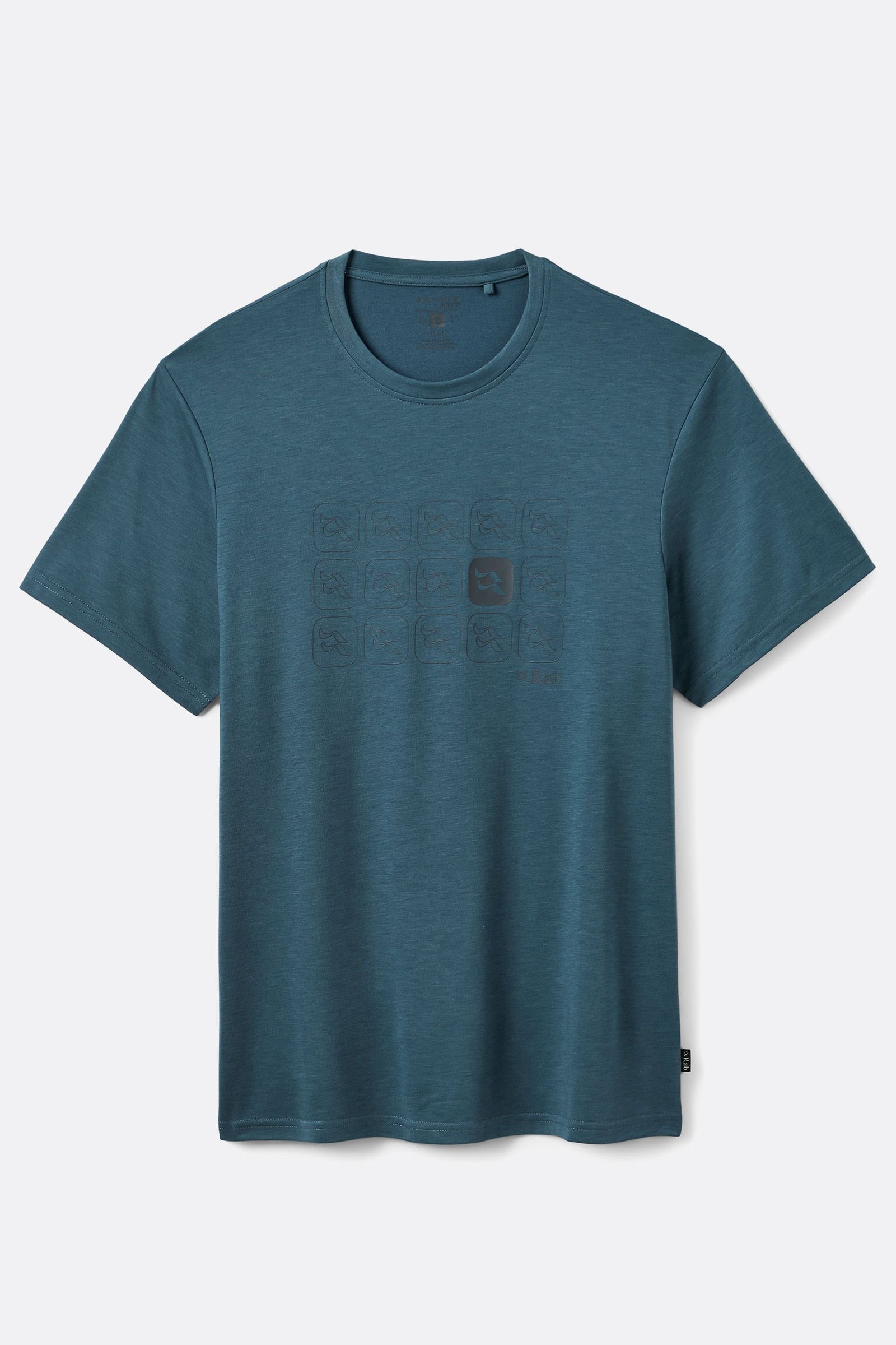 Crimp Repeat Tee - Orion Blue