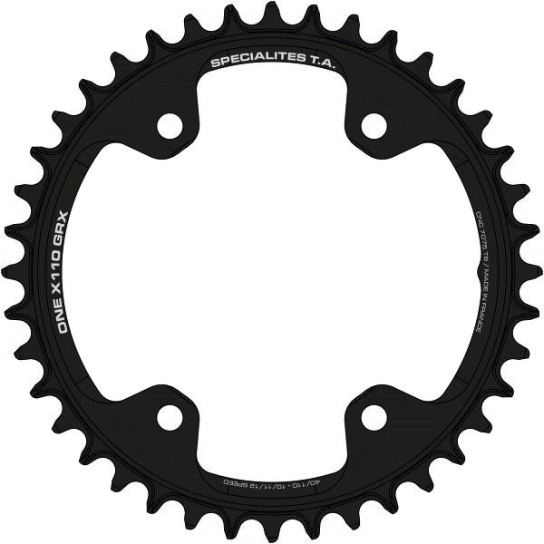 TA GRX 1x 110pcd 4 Arm Chainring