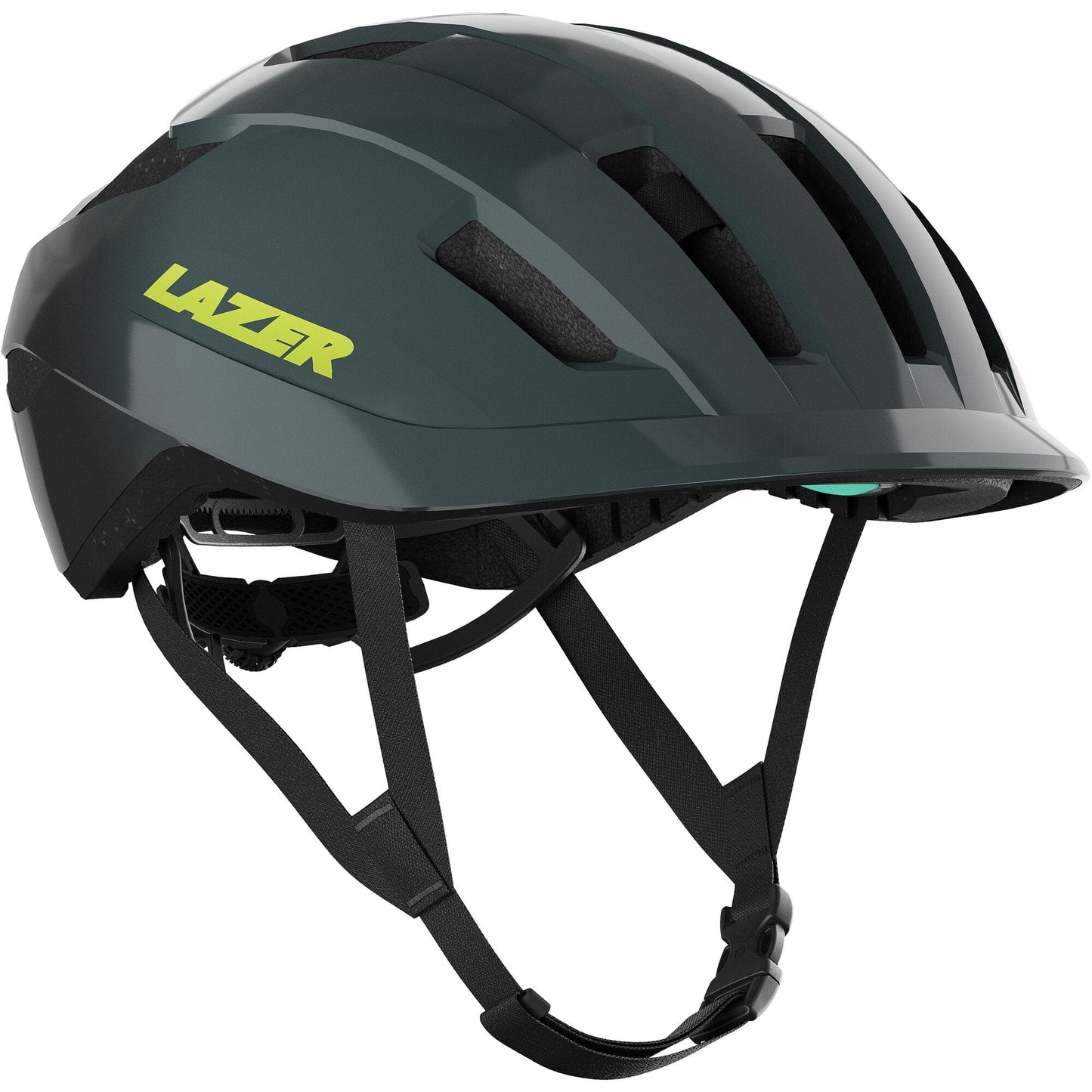 Lazer J1 KinetiCore Helmet, Black Grey, Uni-Youth