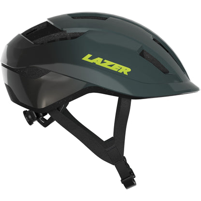 Lazer J1 KinetiCore Helmet, Black Grey, Uni-Youth