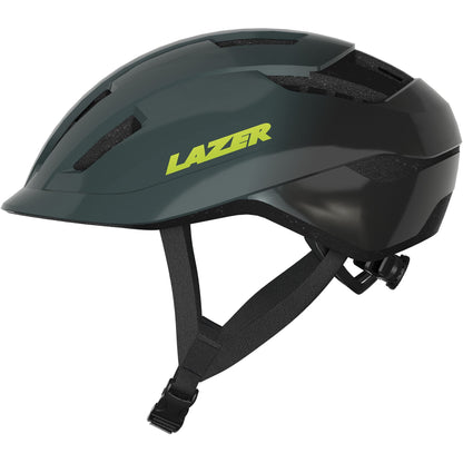 Lazer J1 KinetiCore Helmet, Black Grey, Uni-Youth