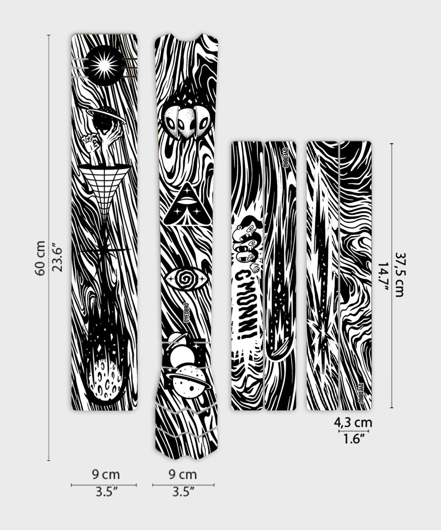 DYEDBRO MTB Frame Protection - Kaos