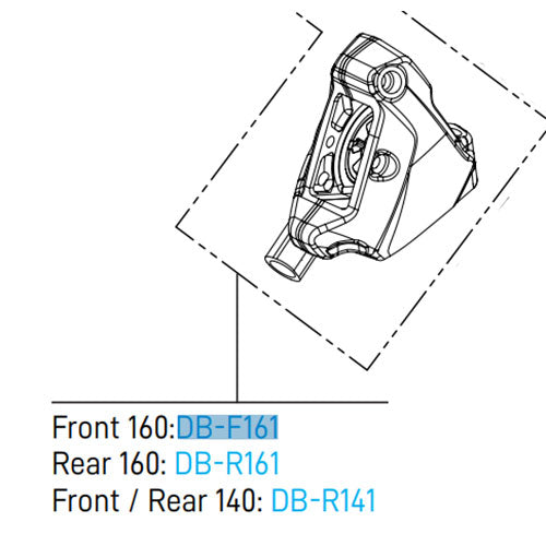 Campagnolo Replacement Disc Brake Calipers