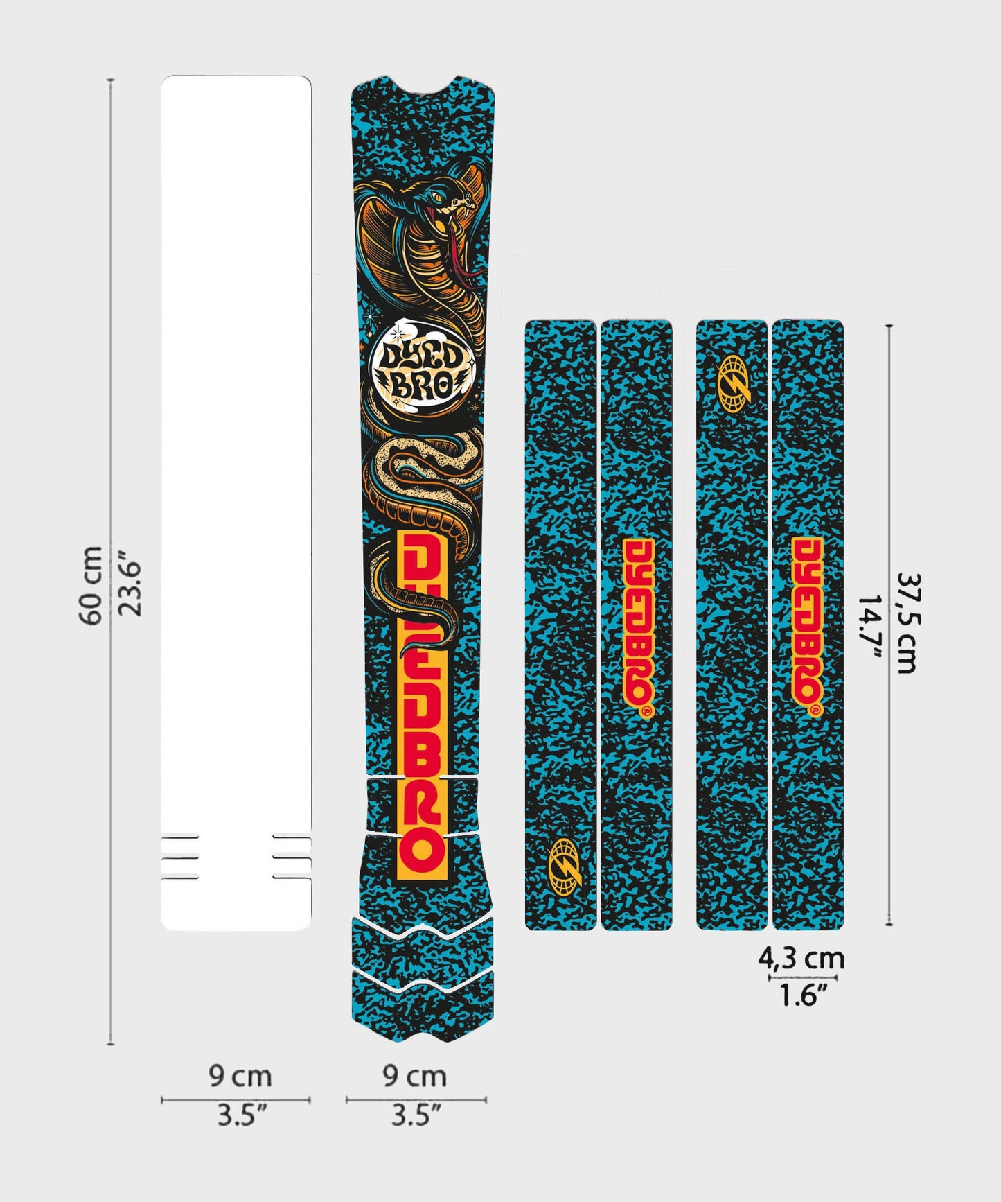 DYEDBRO MTB Frame Protection - RRR x DYEDBRO