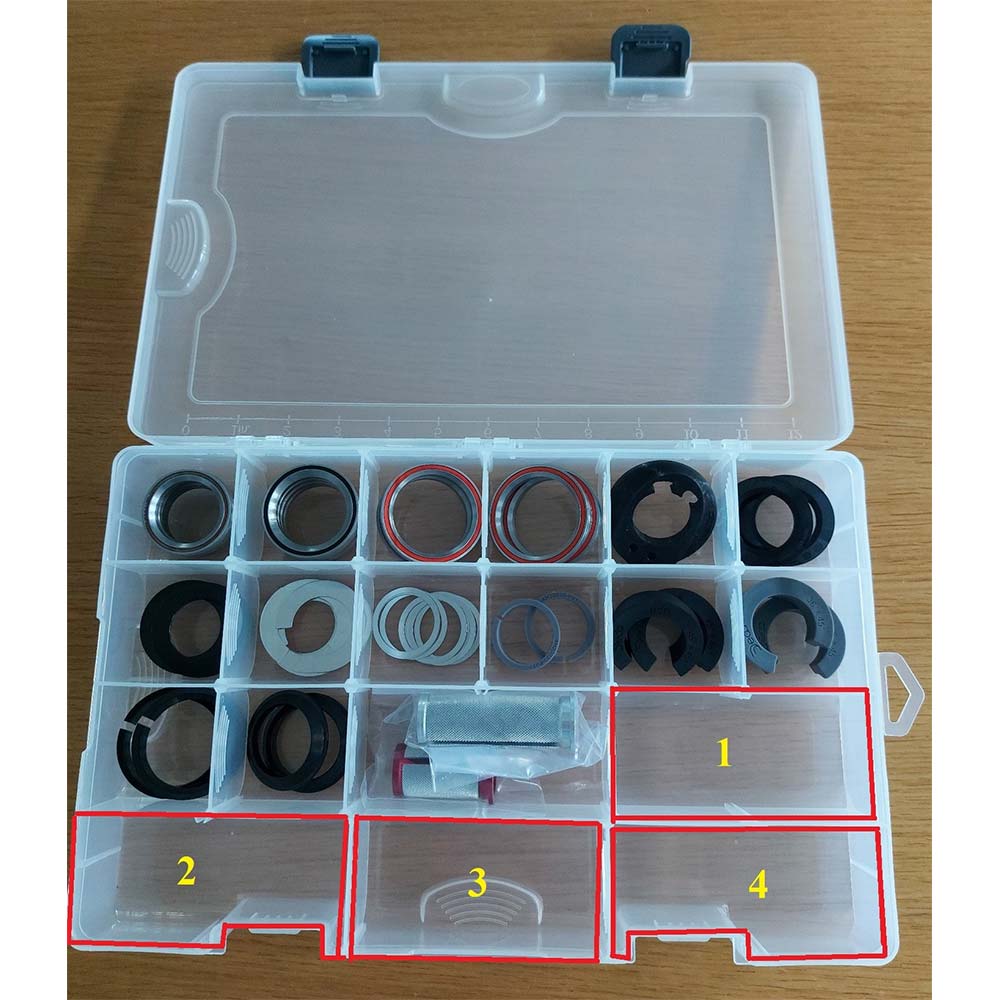 Deda Headset Spare Parts Box
