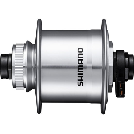 Shimano Nexus DH-UR705-3D Dynamo hub, 6v 3w, for Center Lock disc, 36h, 12x100 mm axle, silver