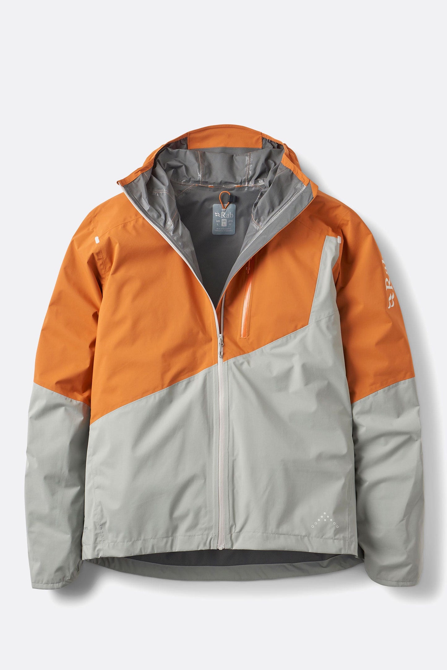 Downpour Trail Light Jacket - Dark Melba/Light Zinc