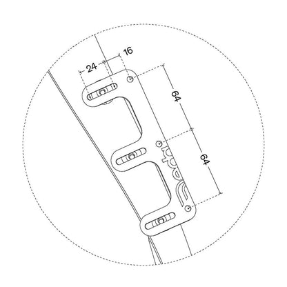Deda Fork Cage Extender