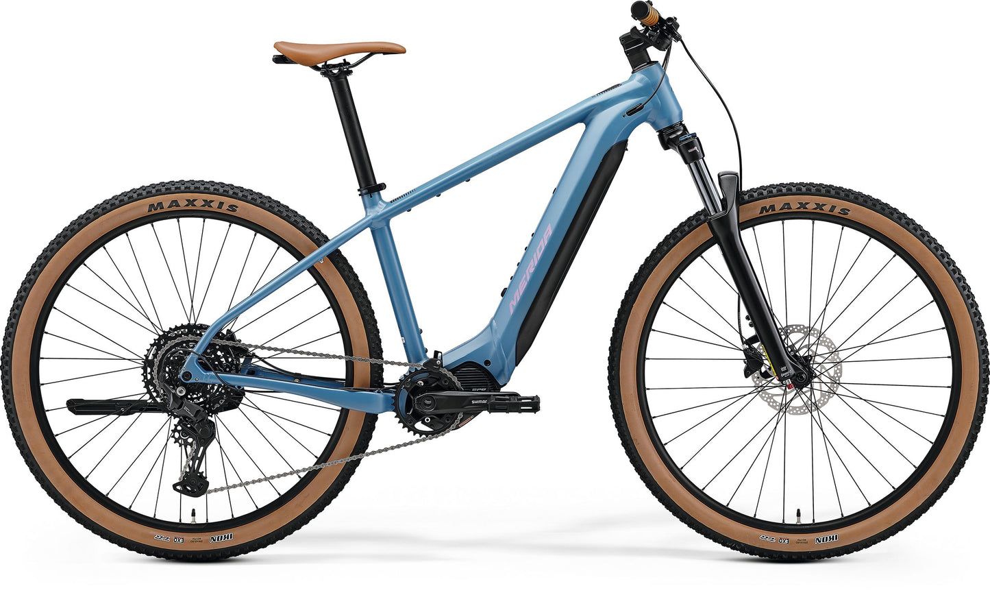 Merida eBig Nine 400 - Silk Dove Blue (Blue) - MY26