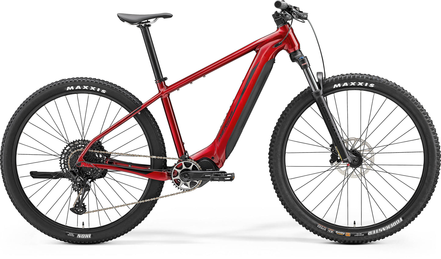 Merida eBig Nine 675 - Red/Black - MY24